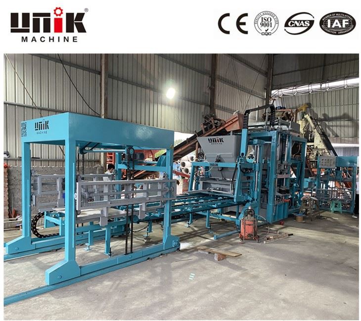 Otomatik Beton Tuğla Yapma Makinesi