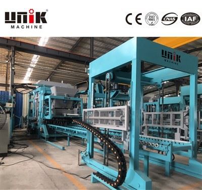 Otomatik Beton Tuğla Yapma Makinesi