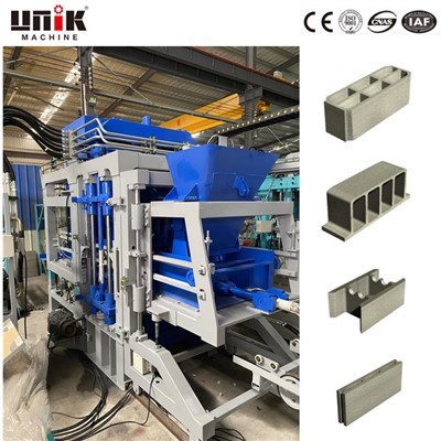 Çimento Kumu İçi Boş Blok Yapma Makineleri