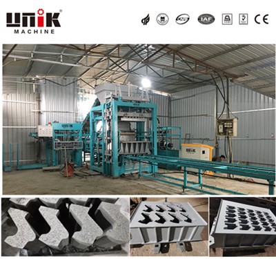 Beton Blok Şekillendirme Makinası