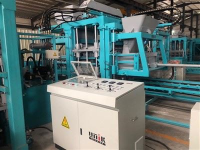 Beton İçi Boş Blok Yapma Makinesi Hindistan