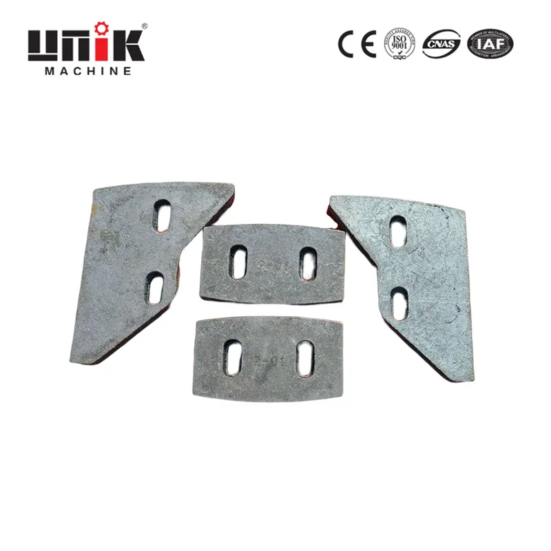 Tuğla Makinesi Karıştırma Bıçakları