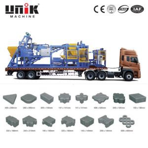 Hareketli Beton Blok Yapma Makinesi