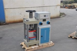 Beton Blok Hidrolik Sıkıştırma Dayanımı Test Cihazı