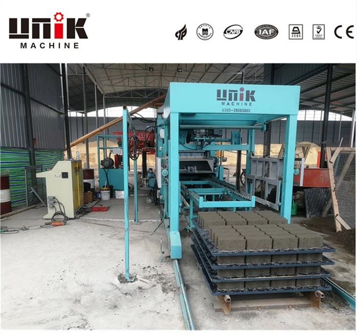 Parke Taşı Blok Üretim Makinası